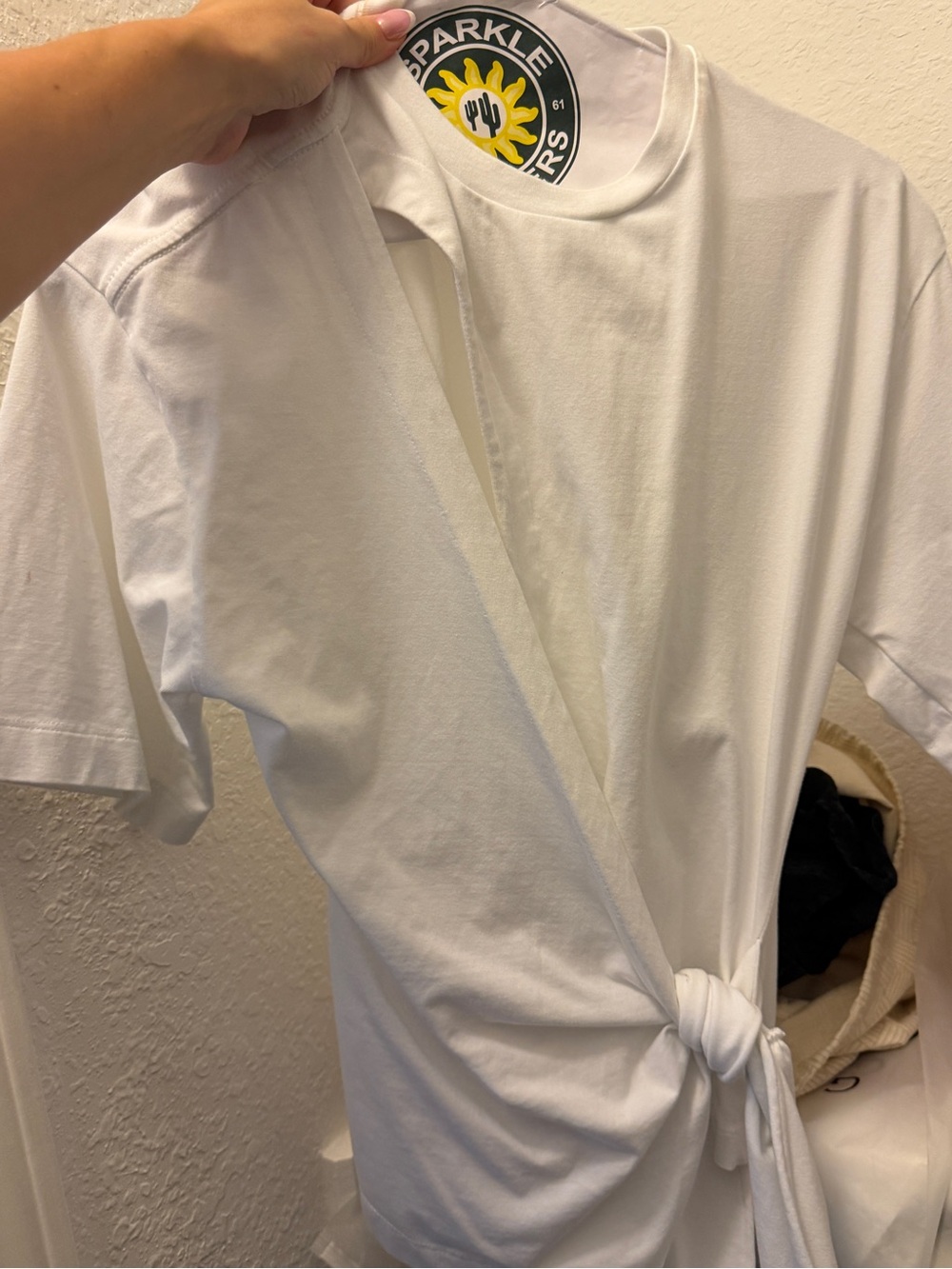 Jonathan Simkhai White Crewneck Top